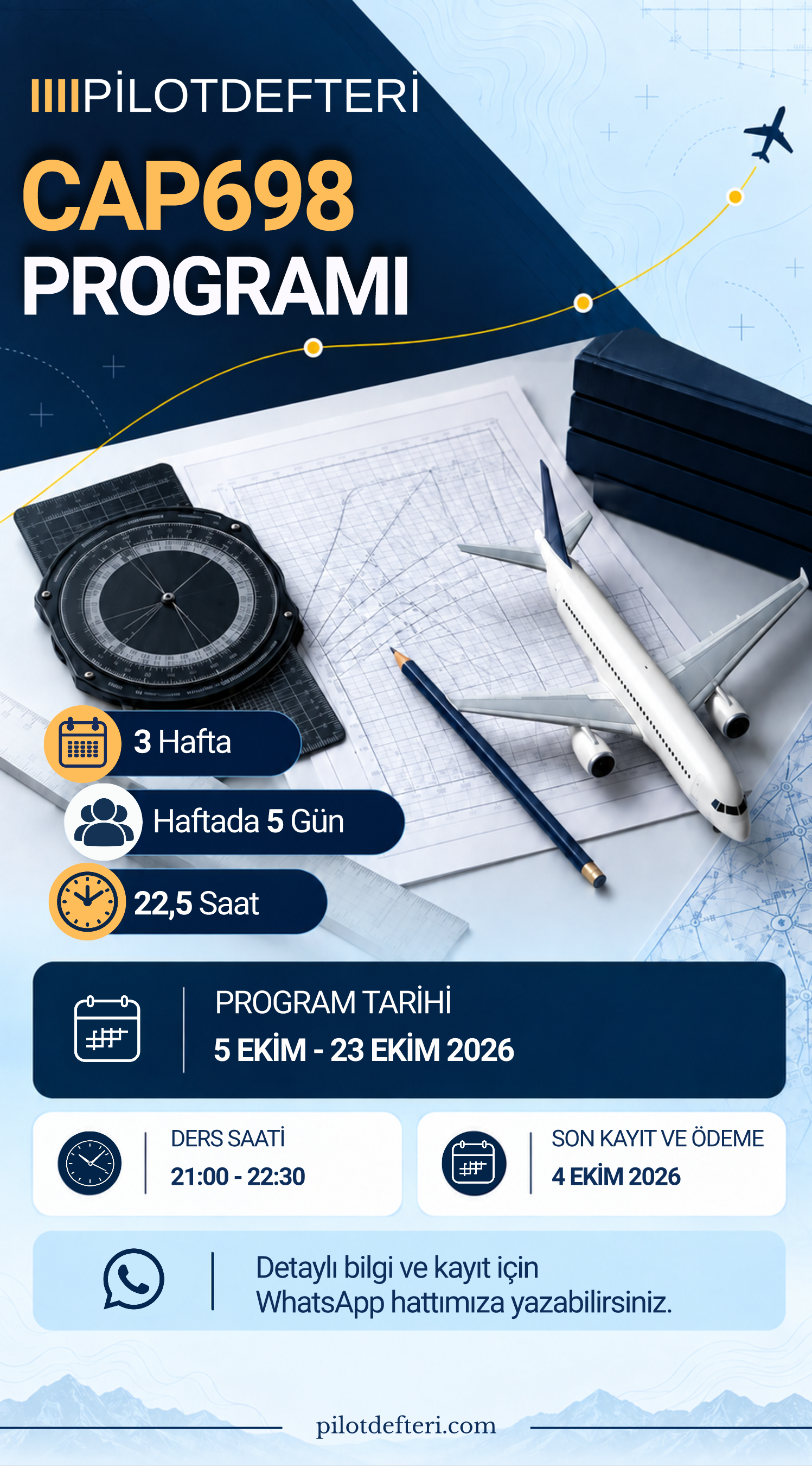 ✈️ CAP 698 – Uçuş Performansı ve Performans Hesaplamaları