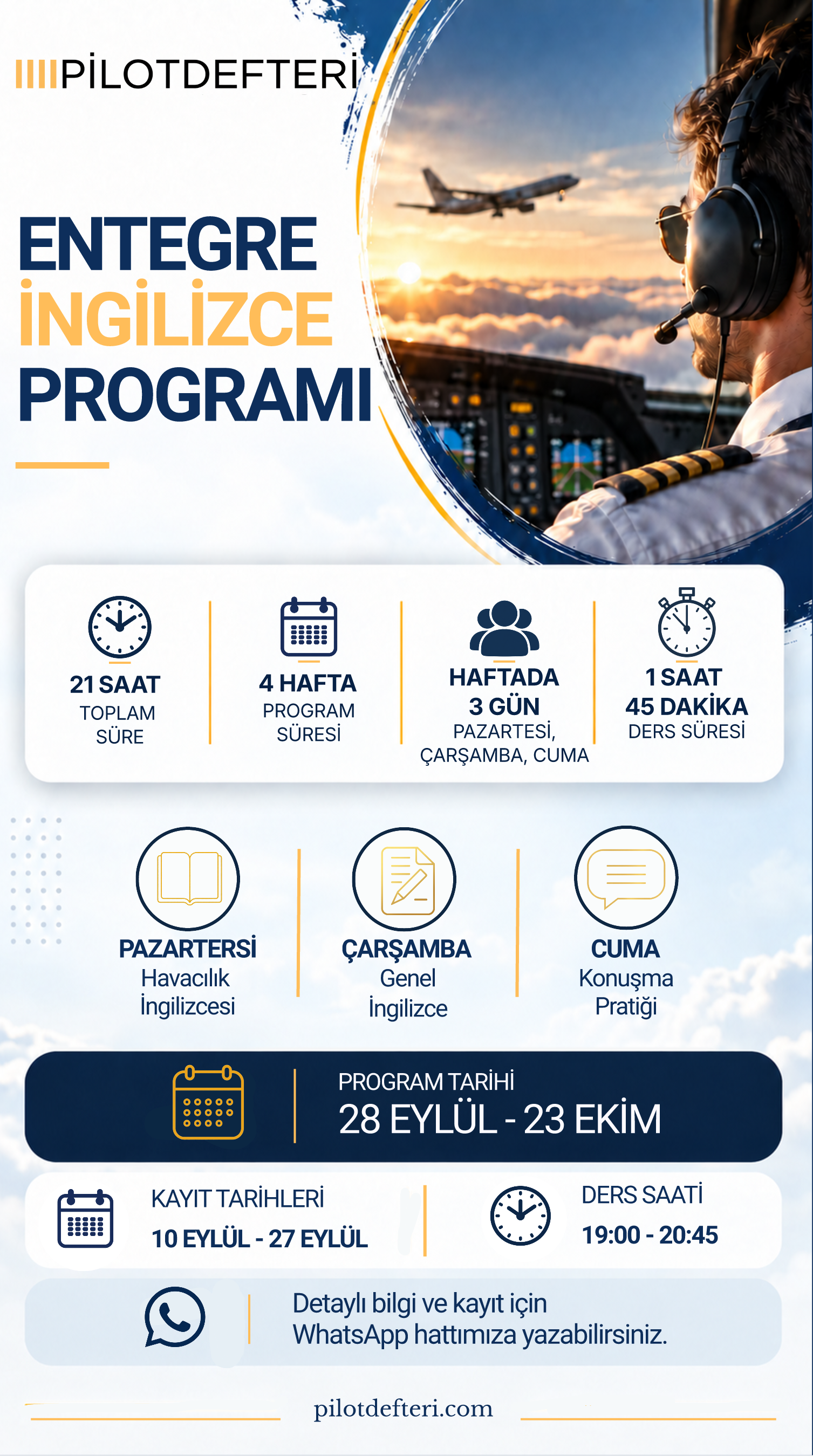✈️ Havacılık kariyerine giden yolda İngilizceni güçlendir!